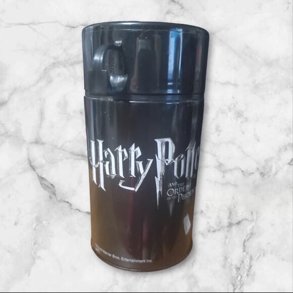 NECA Harry Pottery And The Order Of The Phoenix Metal Thermos - Picture 1 of 7